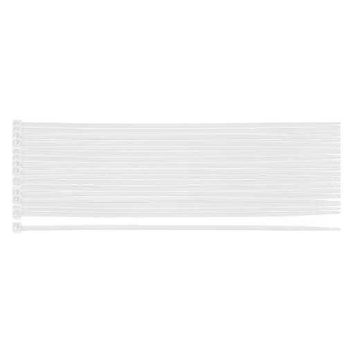 EXTREME cable ties 2.5 x 150 mm, white, 100 pcs