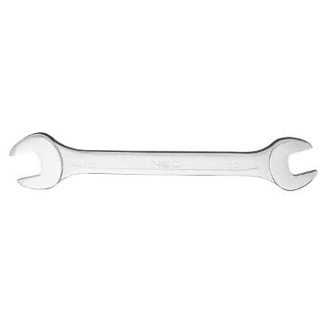 Double open wrench 10x11mm, CrV, DIN3110
