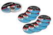 Cutting disc for metal 115 x 1.0 x 22.2 mm, 41 A60-T-BF, 10 pcs set
