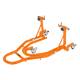 Rear wheel motorcycle stand