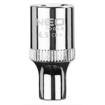 Socket 1/4", 4.5mm, superlock