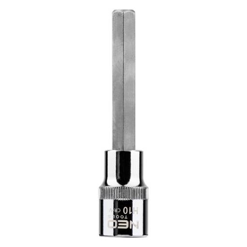 Socket bit hex 1/2'' H10, 100mm