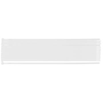 EXTREME cable ties 9.0 x 450 mm, white, 50 pcs