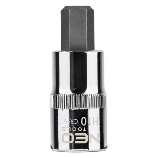 Socket bit hex 1/2'' H10, 55mm