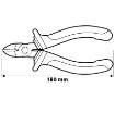 Side cutting plier 180mm