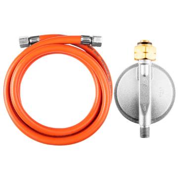 Gas heater kit for the Romanian, Czech, Slovak, Ukrainian, Russian, Serbian, Lithuanian markets, gas pressure regulator and hose, type G2