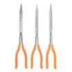CRV double jointed pliers set of 3 pcs.