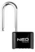 Cipher padlock 101x51.5x24mm