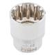 Spline socket 1/2", 27mm