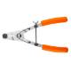 Pliers for extracting brake pistons