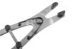 Pliers for extracting brake pistons