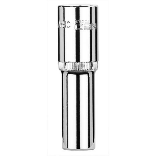 Long socket 1/2", 12 mm, 12 points