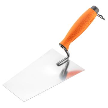 Stucco margin float, trapezium, 180 mm, bi-material handle