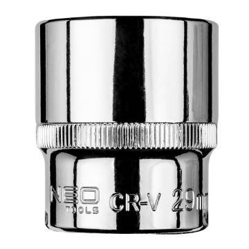 Hexagonal socket 1/2", 29 mm