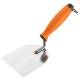 Stucco margin float, rounded, 100 mm, bi-material handle