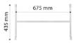 Ceiling bracket for panels 90-104/90-107