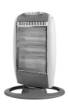 Halogen infrared heater 400/800/1200W