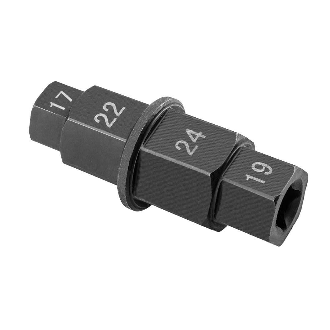 Motorcycle axle tool 4 in 1