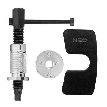 Separator for brake callipers with left-hand thread