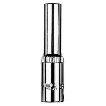 Long hexagonal socket 1/4", 5.5 mm