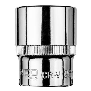 Hexagonal socket 1/2", 25 mm