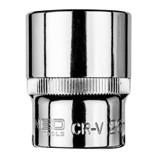 Hexagonal socket 1/2", 25 mm