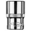 Hexagonal socket 1/4", 12 mm