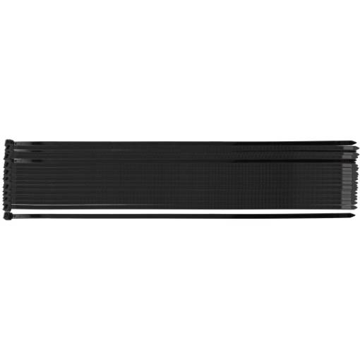 EXTREME cable ties 9.0 x 650 mm, black, 50 pcs