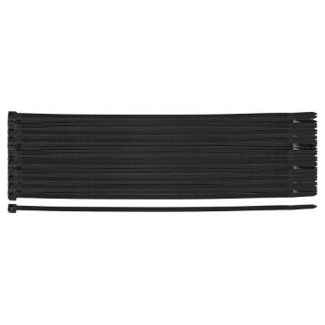 EXTREME cable ties 4.8 x 300 mm, black, 100 pcs