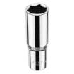 Long hexagonal socket 1/2", 18 mm