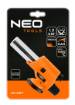 Screw-on gas burner with piezo, 360 degrees