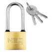 Padlock with long yoke 50 mm, 3 keys