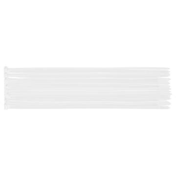 EXTREME cable ties 7.6 x 400 mm, white, 50 pcs