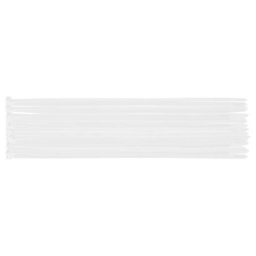 EXTREME cable ties 7.6 x 400 mm, white, 50 pcs