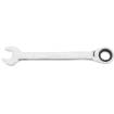 Combination spanner with ratchet 19mm CrV