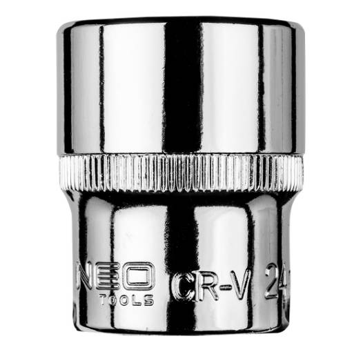 Hexagonal socket 1/2", 24 mm