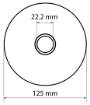Cutting wheel, aluminium oxide for metal/INOX 125 x 1.0 x 22.2 mm, 41 A60-T-BF