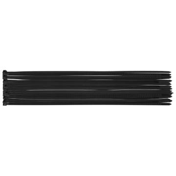 EXTREME cable ties 7.6 x 500 mm, black, 50 pcs