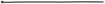 EXTREME cable ties 7.6 x 500 mm, black, 50 pcs