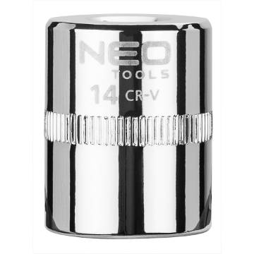 Socket 1/4", 14 mm, superlock