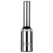 Long hexagonal socket 1/4", 4 mm
