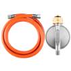 Gas heater kit for the Italian markett, gas pressure regulator and hose, type G1