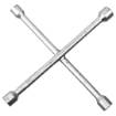Cross wheel wrench 17 x 19 x 22 mm, 13/16"