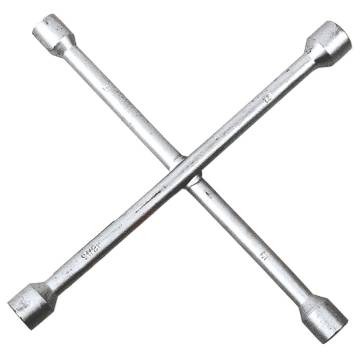Cross wheel wrench 17 x 19 x 22 mm, 13/16"
