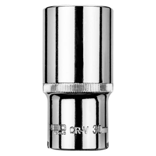 Long hexagonal socket 1/2", 28 mm