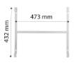 Ceiling bracket for panels 90-102/90-103/ 90-105 / 90-106