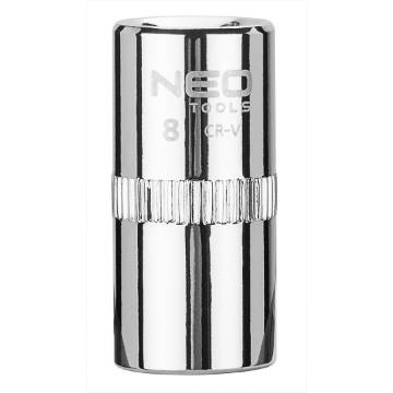 Socket 1/4", 8 mm, superlock