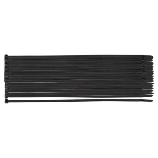 EXTREME cable ties 3.6 x 150 mm, black, 100 pcs