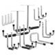 Garage hooks, set 16 pcs