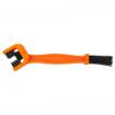 Chain cleaning nylon brush